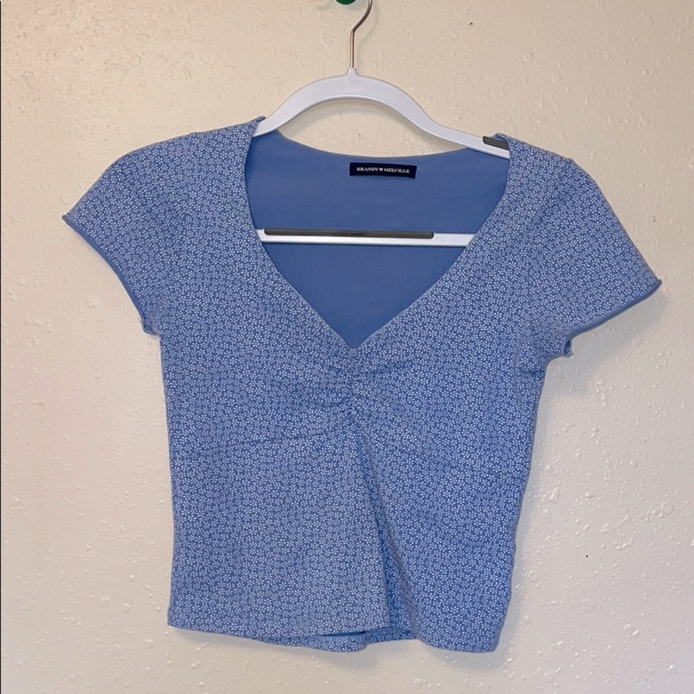 Brandy Melville Gina Floral Top